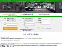 Sites similar to autoankauf-krefeld.de