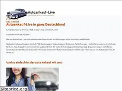 Sites similar to autoankauf-live.de