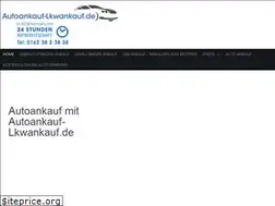Sites similar to autoankauf-lkwankauf.de
