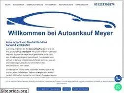 Sites similar to autoankauf-meyer.de