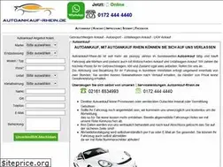 Sites similar to autoankauf-rhein.de