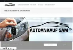 Sites similar to autoankauf-sam.de