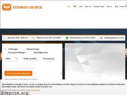 Sites similar to autoankauf-vor-ort.de