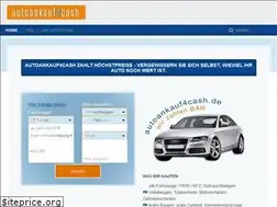 Sites similar to autoankauf4cash.de