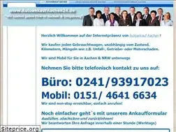 Sites similar to autoankaufaachen24.de