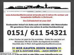 Sites similar to autoankaufdortmund.de