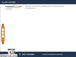 Sites similar to autoankaufessen.com