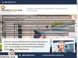 Sites similar to autoankauffrankfurt24.de