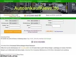 Sites similar to autoankaufkleve.de