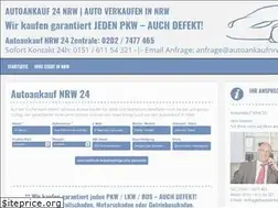 Sites similar to autoankaufnrw24.de