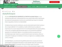 Sites similar to autoantioquia.edu.co