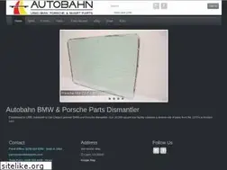 Sites similar to autobahnparts.com