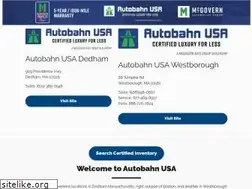 Sites similar to autobahnusa.com