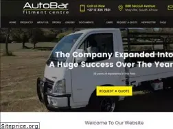 Sites similar to autobarfitment.co.za