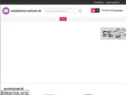 Sites similar to autobaterie-centrum.sk