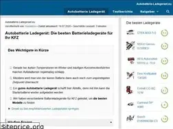 Sites similar to autobatterie-ladegeraet.eu