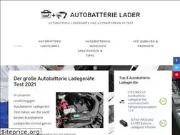 Sites similar to autobatterie-lader.de