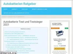 Sites similar to autobatterie-ratgeber.de
