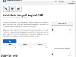 Sites similar to autobatterieladegeraettest.net