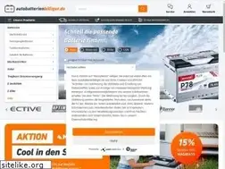 Sites similar to autobatterienbilliger.de