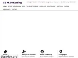 Sites similar to autobedrijfdekoning.nl