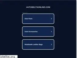 Sites similar to autobeltsonline.com