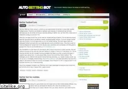 Sites similar to autobettingbot.com