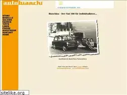 Sites similar to autobianchi.de