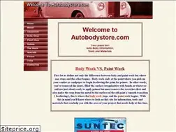 Sites similar to autobodystore.com