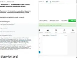 Sites similar to autobonus.lt