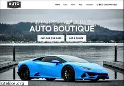 Sites similar to autoboutiquerental.com
