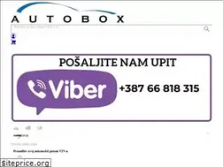 Sites similar to autobox.ba