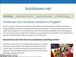Sites similar to autoboxen.net