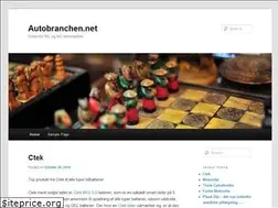 Sites similar to autobranchen.net