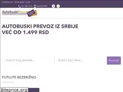 Sites similar to autobuskiprevoz.com