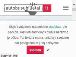 Sites similar to autobusubilietai.lt