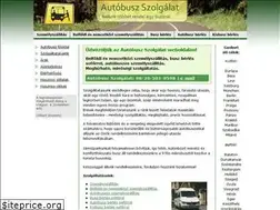 Sites similar to autobusz-szolgalat.hu