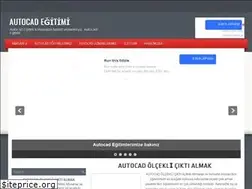 Sites similar to autocad-egitim.blogspot.com
