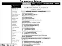 Sites similar to autocadvideo.ru