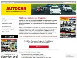 Sites similar to autocar-magazine.co.uk