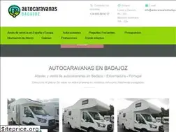 Sites similar to autocaravanasbadajoz.es