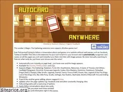 Sites similar to autocardanywhere.com