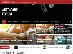 Sites similar to autocareforum.net
