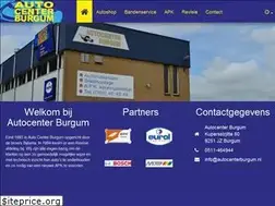 Sites similar to autocenterburgum.nl