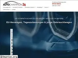 Sites similar to autochampion24.de
