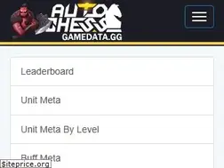 Sites similar to autochess.gamedata.gg