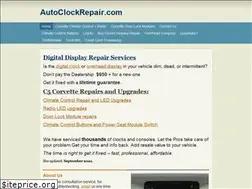 Sites similar to autoclockrepair.com
