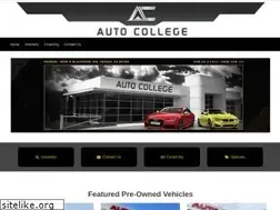 Sites similar to autocollege.com