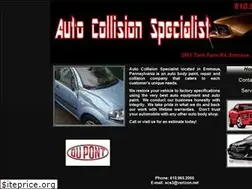 Sites similar to autocollisionspecialist.net