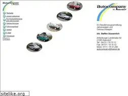 Sites similar to autocompany.de